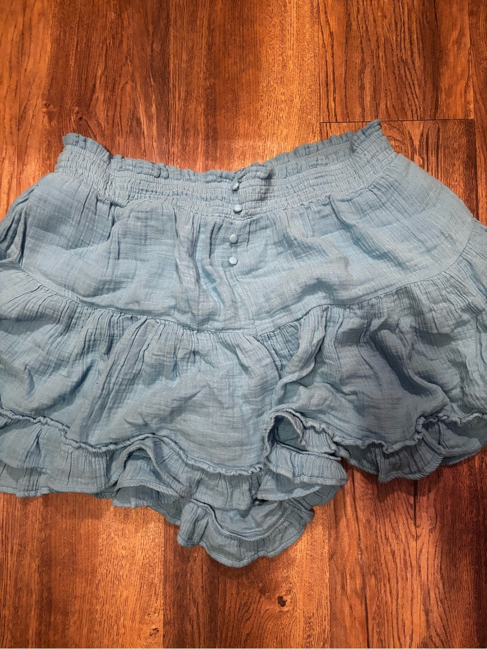 American Eagle Outfitters Tiered Ruffle Bloomer Shorts
